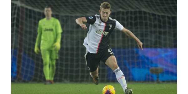 Matthijs de ligt a marqué le premier but de la Juventus